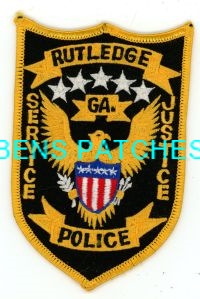 GEORGIA,RUTLEDGE POLICE 1